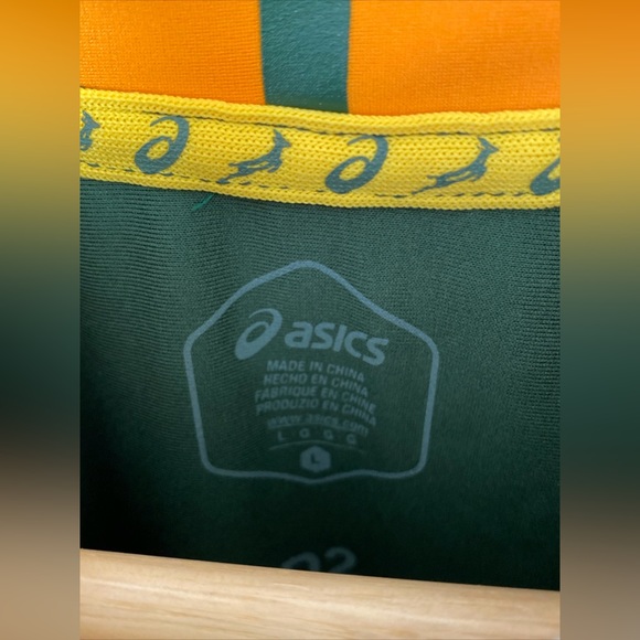 Asics SPRINGBOKS SOUTH AFRICA RUGBY WORLD CUP 2019 JERSEY Size L VGC - Picture 2 of 15